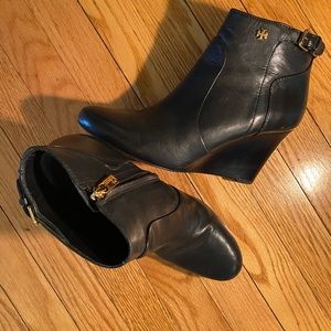 Tory Burch Wedge Booties PRICE CUT!!!